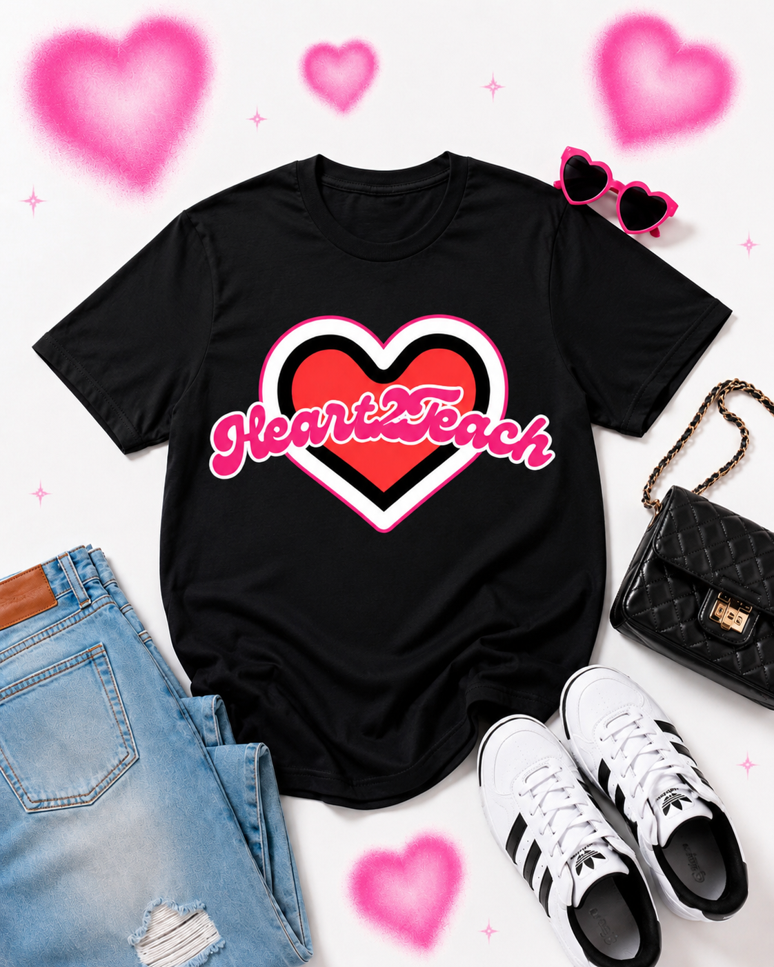 Heart2Teach -Pink
